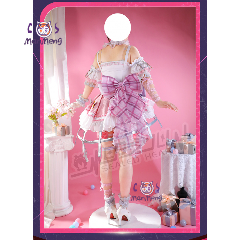Anime Cosplay Pink - Akiyama Mizuki Amia mzk Kostum Cosplay