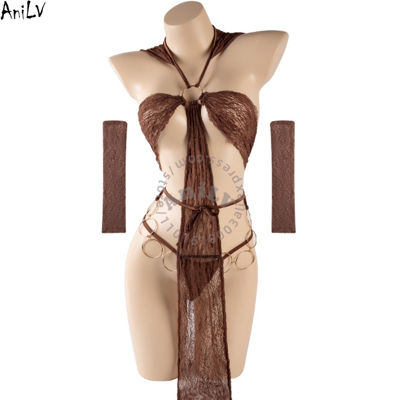Egypt Cosplay Anime - AniLV Pakaian Dalam Seksi Seragam Ratu