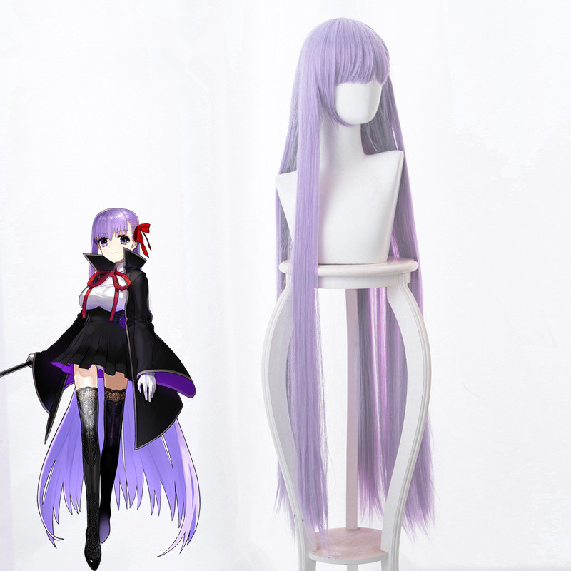 Anime Cosplay Girl With Black Hair - Wig Cosplay Fate Ekstra CCC BB