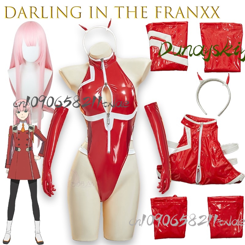 Anime Cosplay Duo - Kostum Cosplay Darling In The Franxx