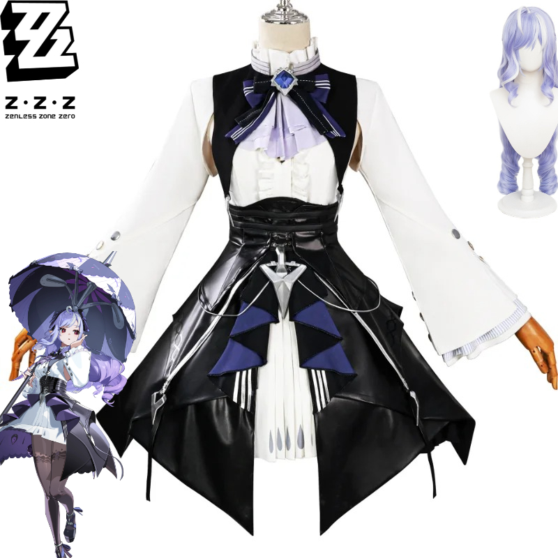 Anime Cosplay Zero Two - Gaun Kostum Cosplay Game Zenless Zone