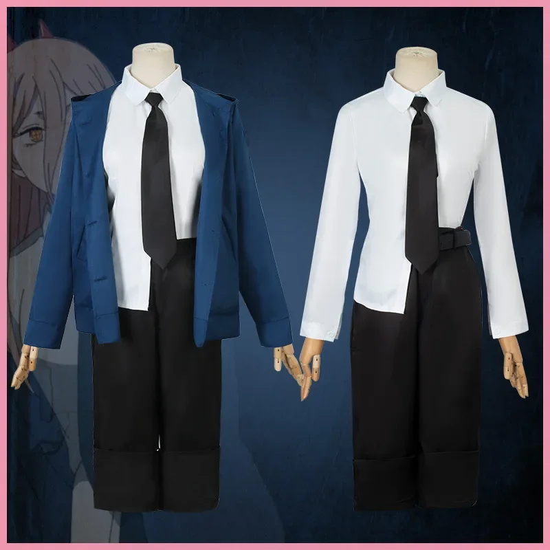 Chainsaw Man Cosplay - Kostum Power Cosplay Chainsaw Man Jaket
