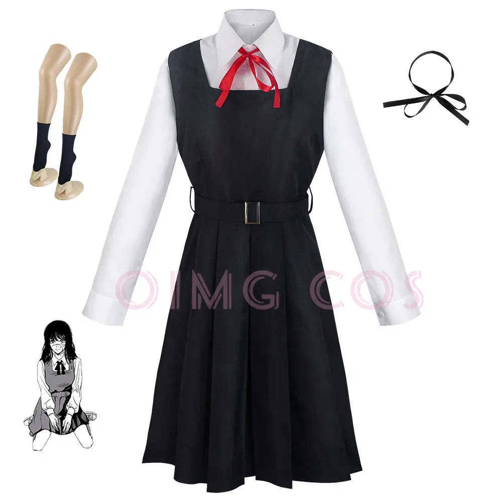 Chainsaw Man Cosplay - Kostum Cosplay Mitaka Asa Pakaian Pria