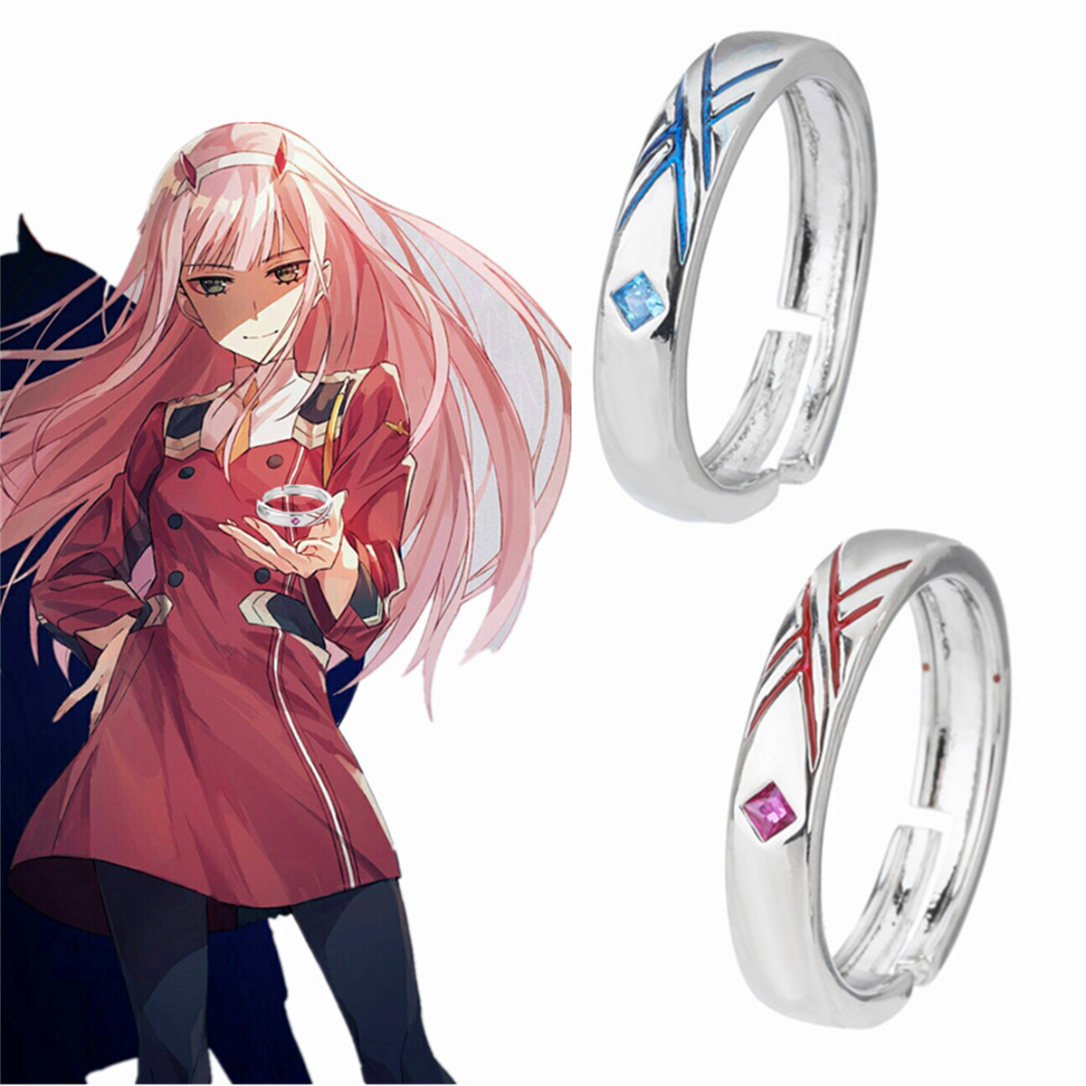 Anime Cosplay Zero Two - Cincin Anime Darling In The Franxx