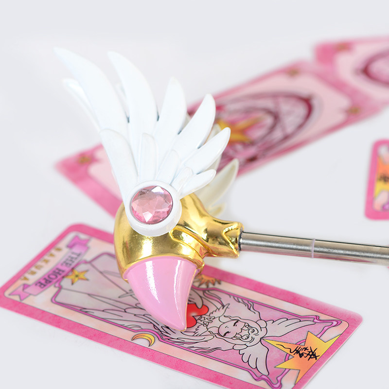 Anime Cosplay Pink - Cardcaptor Sakura Tongkat Sihir Kepala Burung