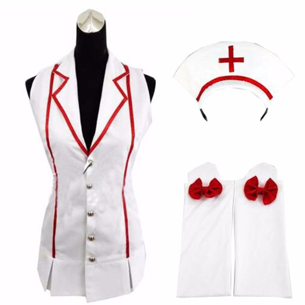 Anime Cosplay Nurse - Kostum Cosplay Halloween Perawat Kulit Lol