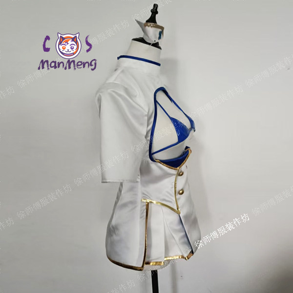 Anime Cosplay Nurse - Kostum Cosplay Perawat Wilhelmina dari Game