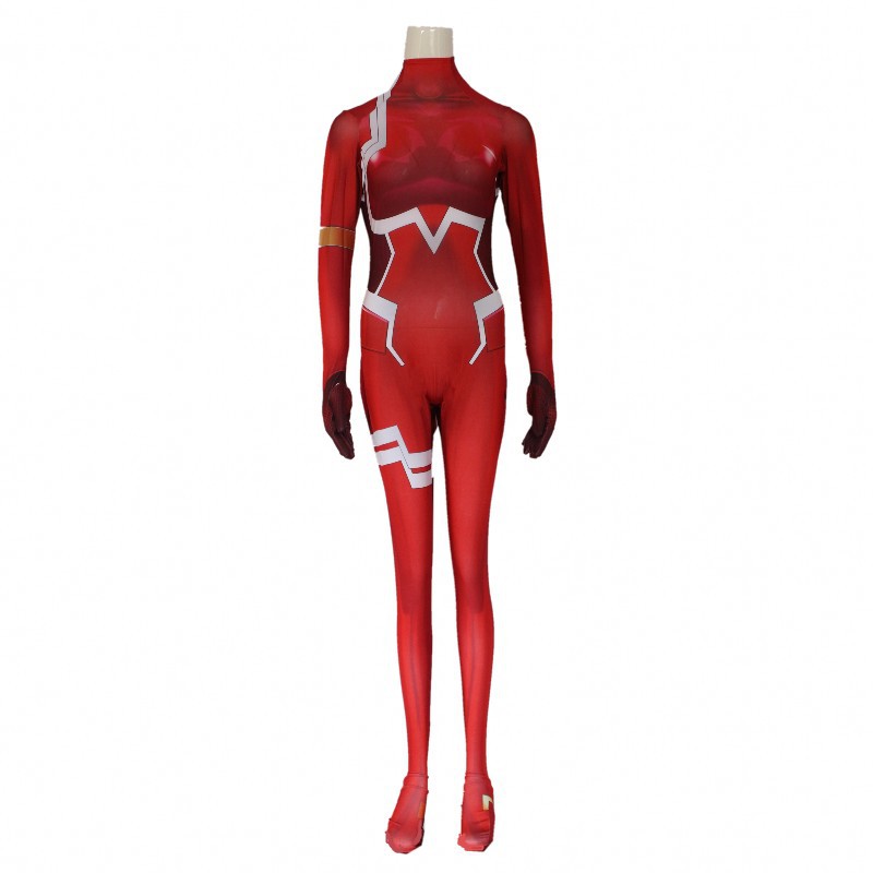 Pink COSPLAY Darling In The Fr - Anime Cosplay Zero Two ulasan dan harga