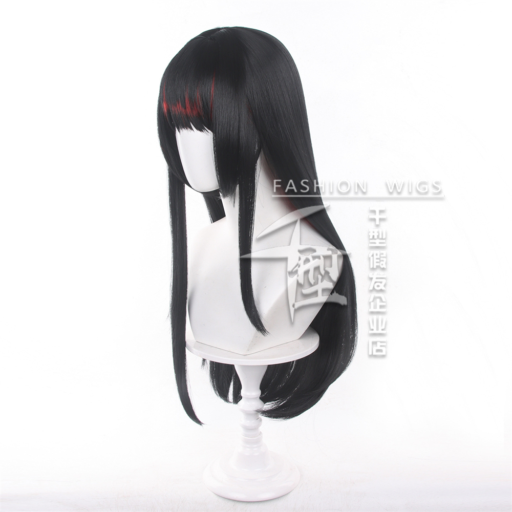 Wig Cosplay Anime Nikaido Hiro - Anime Cosplay Girl With Black Hair ulasan dan harga