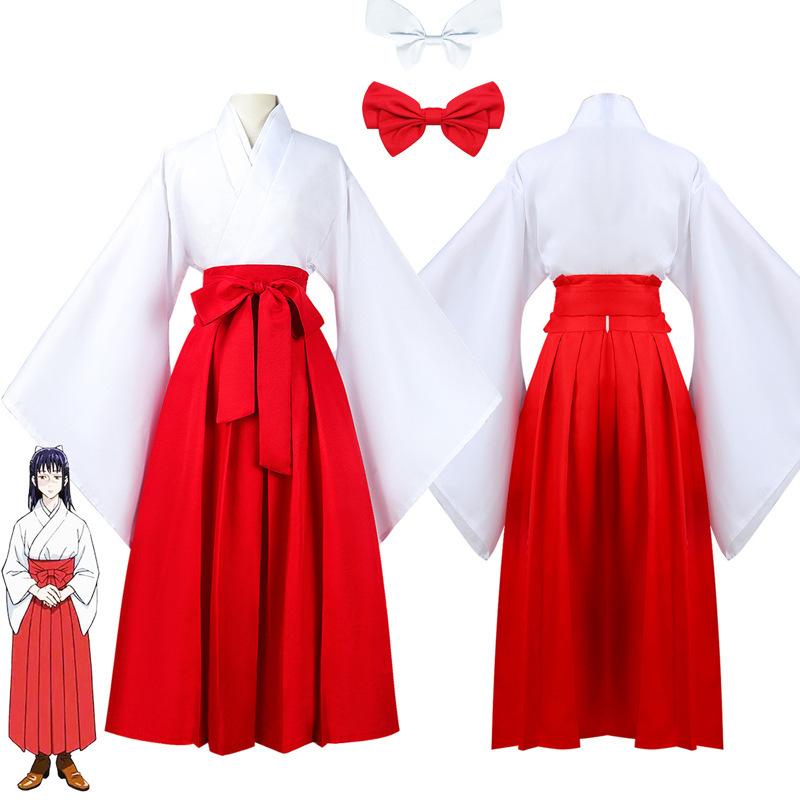 Kostum Kimono Gadis untuk Cosp - Anime Cosplay Jujutsu ulasan dan harga