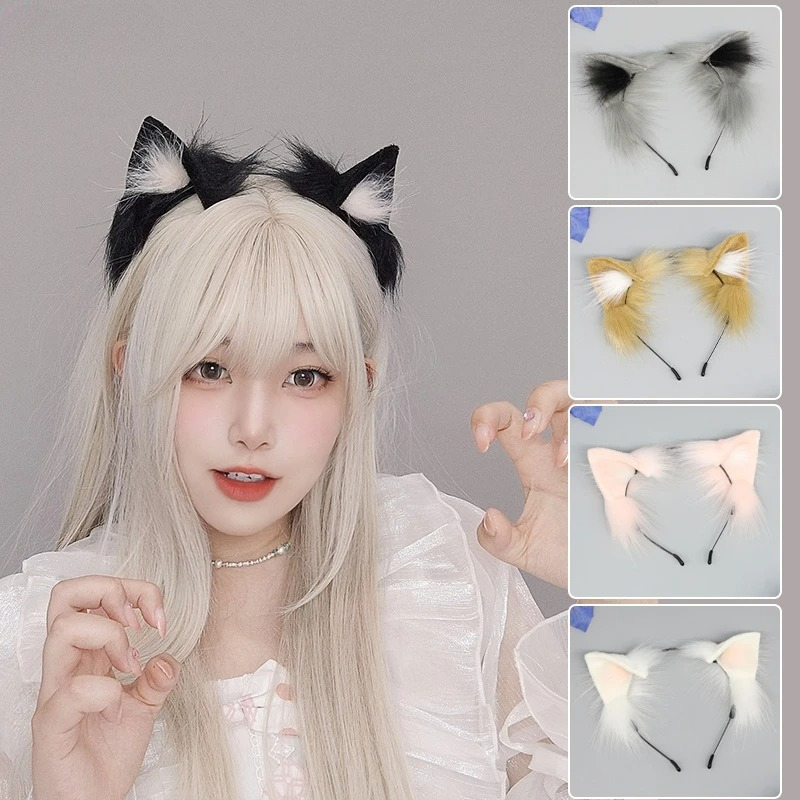 1 Buah Ikat Kepala Halloween T - Anime Cosplay Girl With Black Hair ulasan dan harga