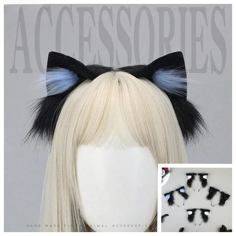 1 Buah Ikat Kepala Halloween T - Anime Cosplay Girl With Black Hair ulasan dan harga