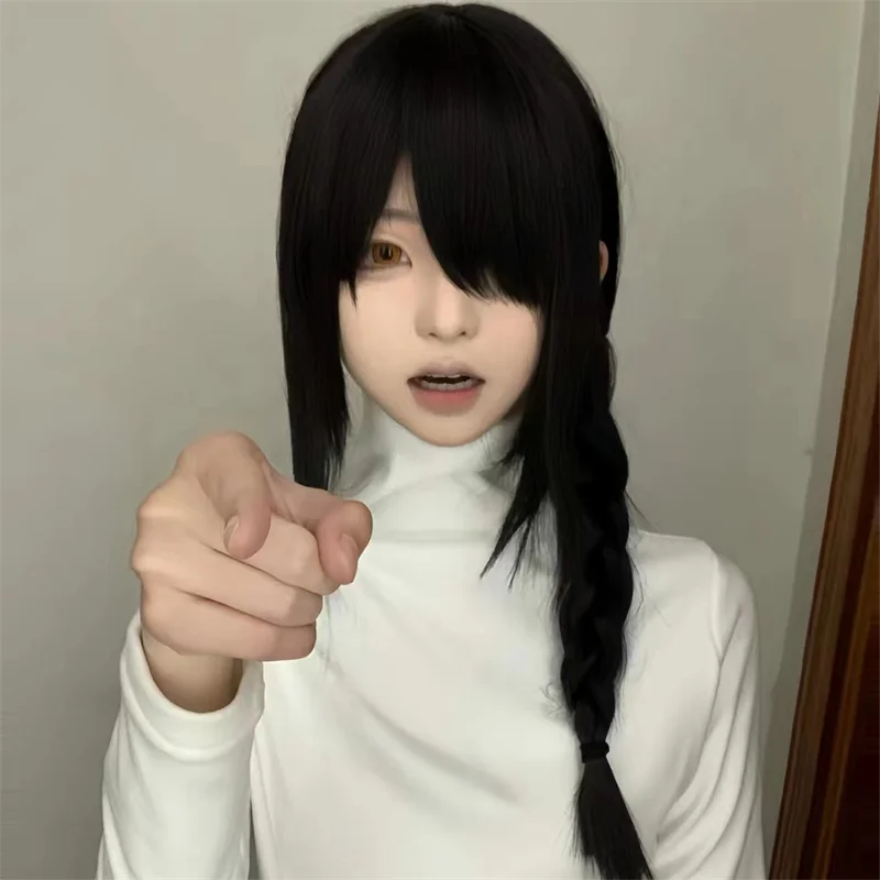Wig Cosplay Dewasa Anime Chain - Chainsaw Man Cosplay ulasan dan harga
