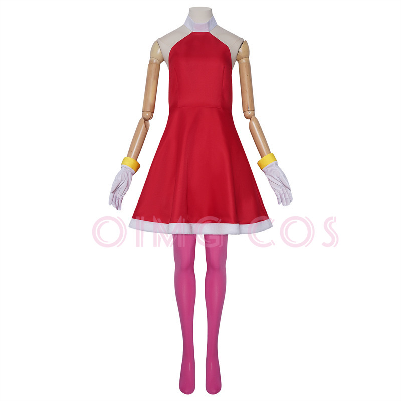 Kostum Cosplay Amy Rose Seraga - Anime Cosplay Girl Costume ulasan dan harga