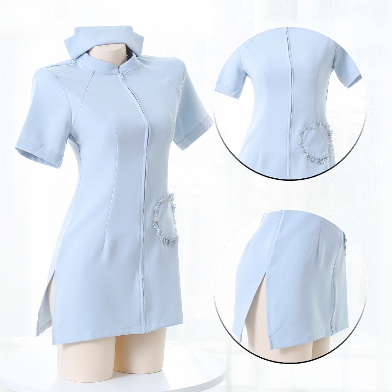 Kostum Cosplay Perawat Anime S - Anime Cosplay Nurse ulasan dan harga