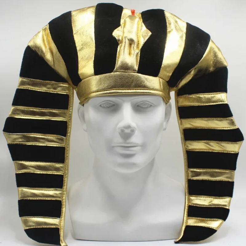 Topi Firaun Mesir Berbahan Kai - Egypt Cosplay Anime ulasan dan harga