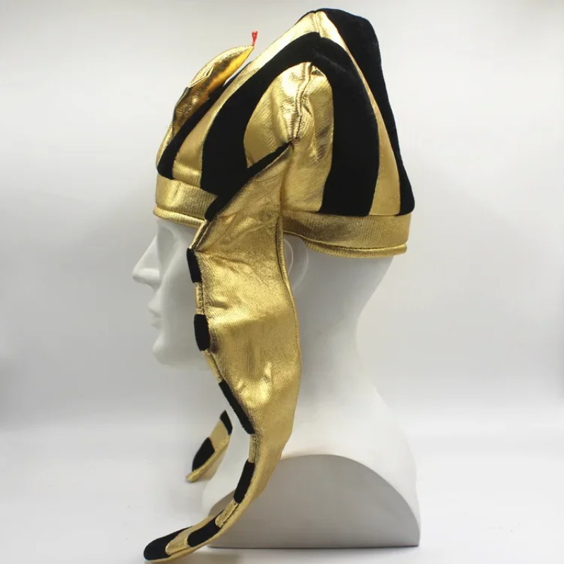 Topi Firaun Mesir Berbahan Kai - Egypt Cosplay Anime ulasan dan harga