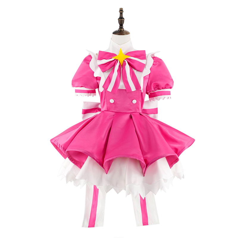 Mi-ku Retry Now Kostum Cosplay - Anime Cosplay Pink ulasan dan harga