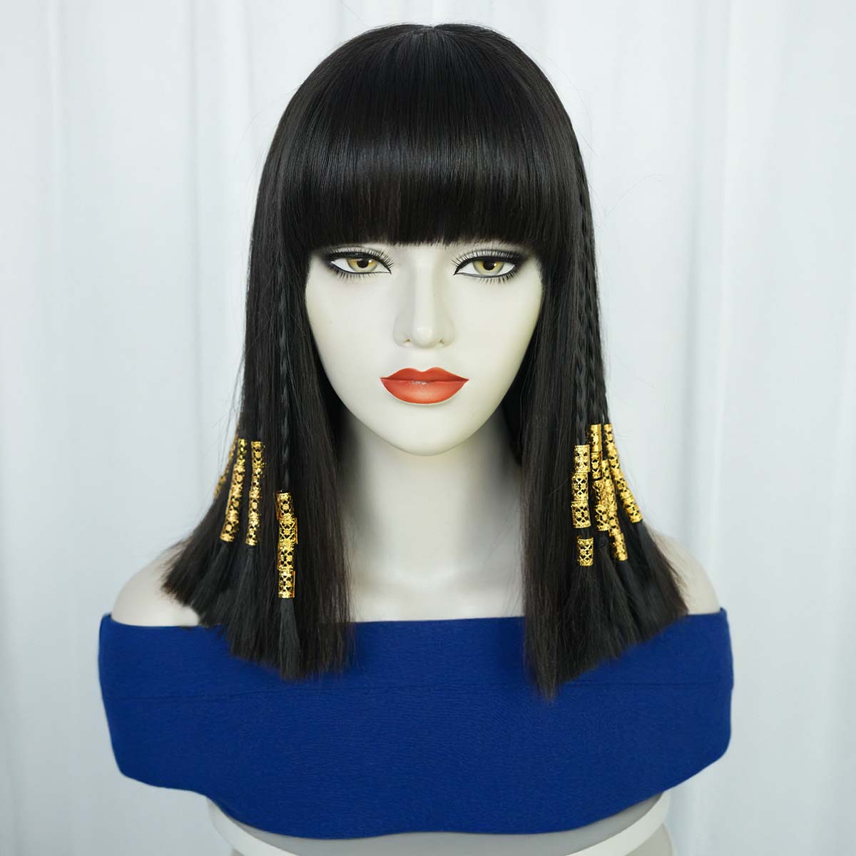 Wig modis wanita kostum Hallow - Egypt Cosplay Anime ulasan dan harga