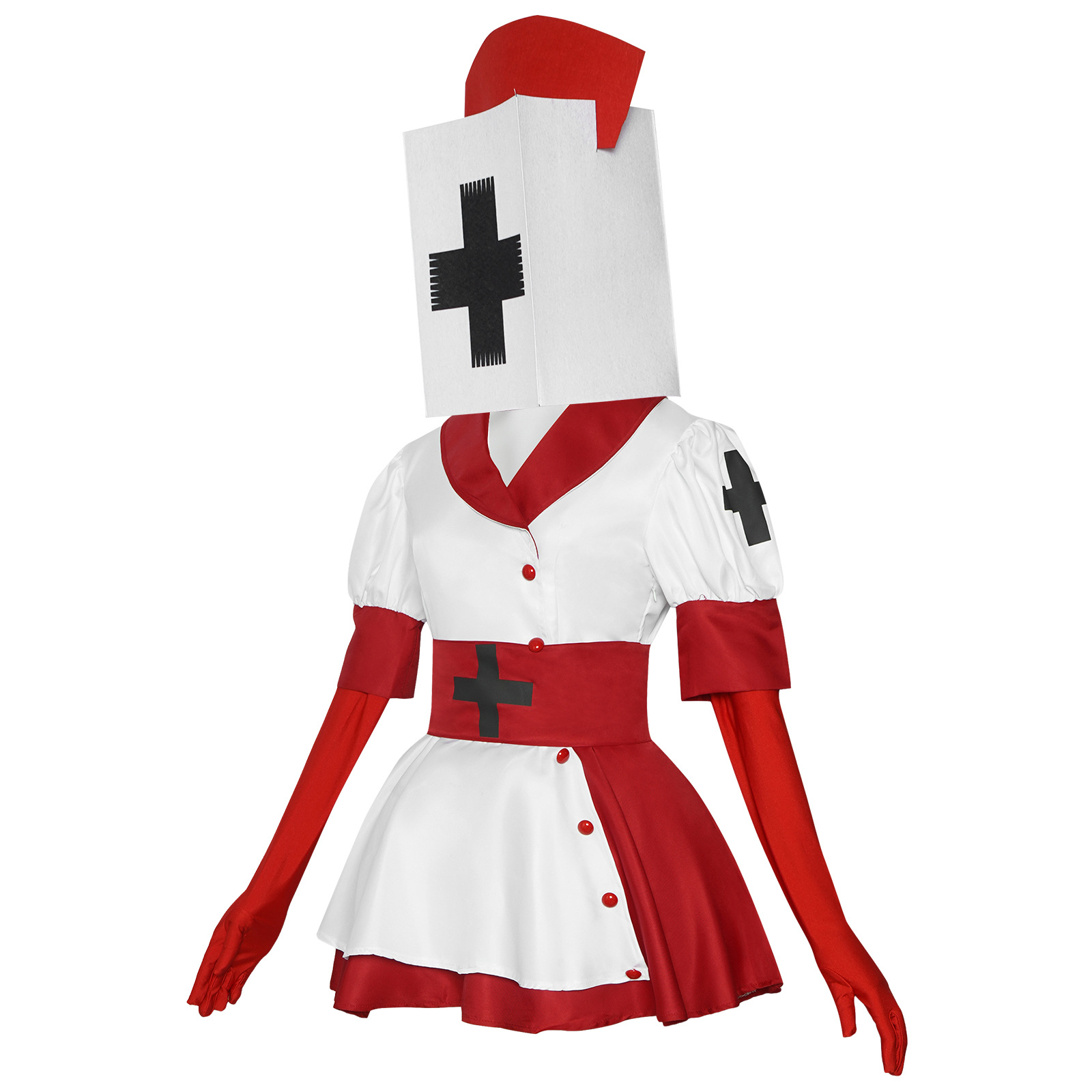 Kostum Cosplay Game Dark Decep - Anime Cosplay Nurse ulasan dan harga