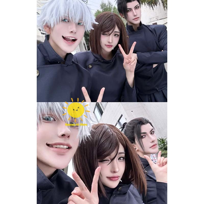 Kostum Cosplay Anime Shoko Iei - Anime Cosplay Jujutsu ulasan dan harga
