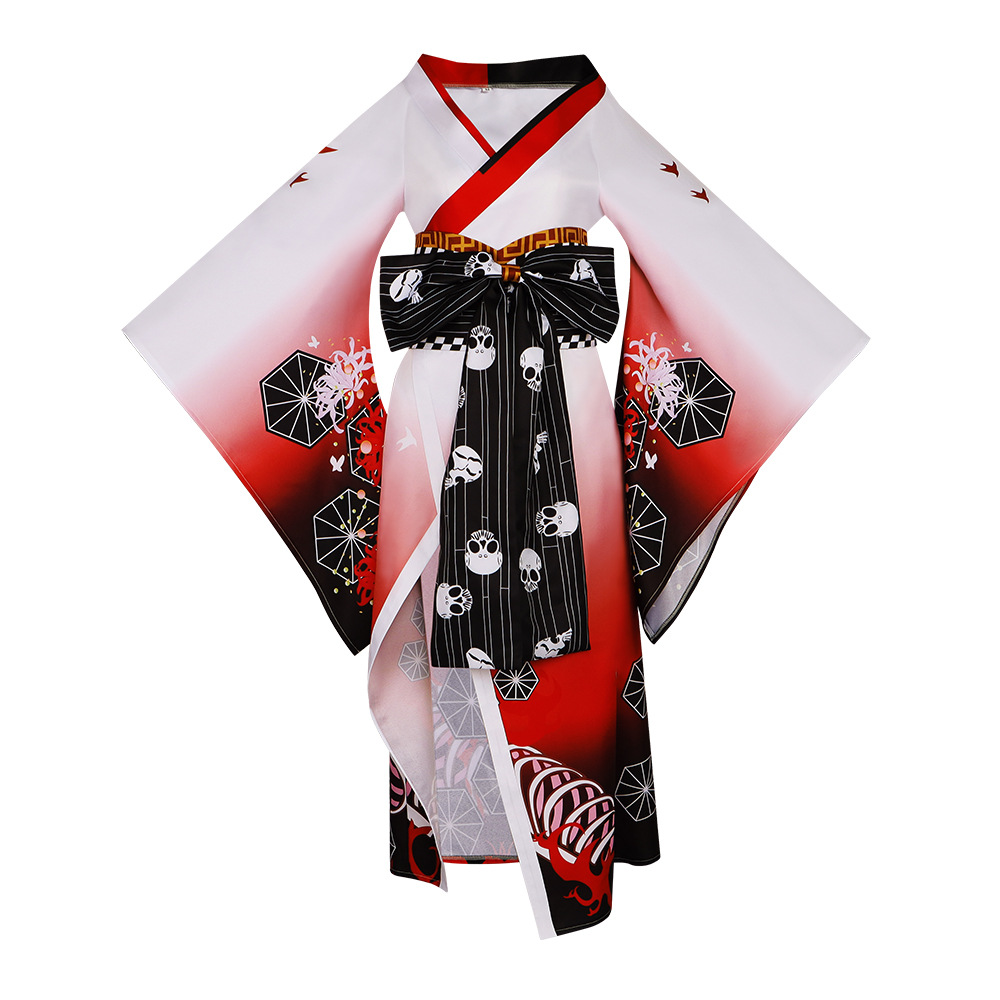 Kostum Cosplay Kimono Chainsaw - Chainsaw Man Cosplay ulasan dan harga