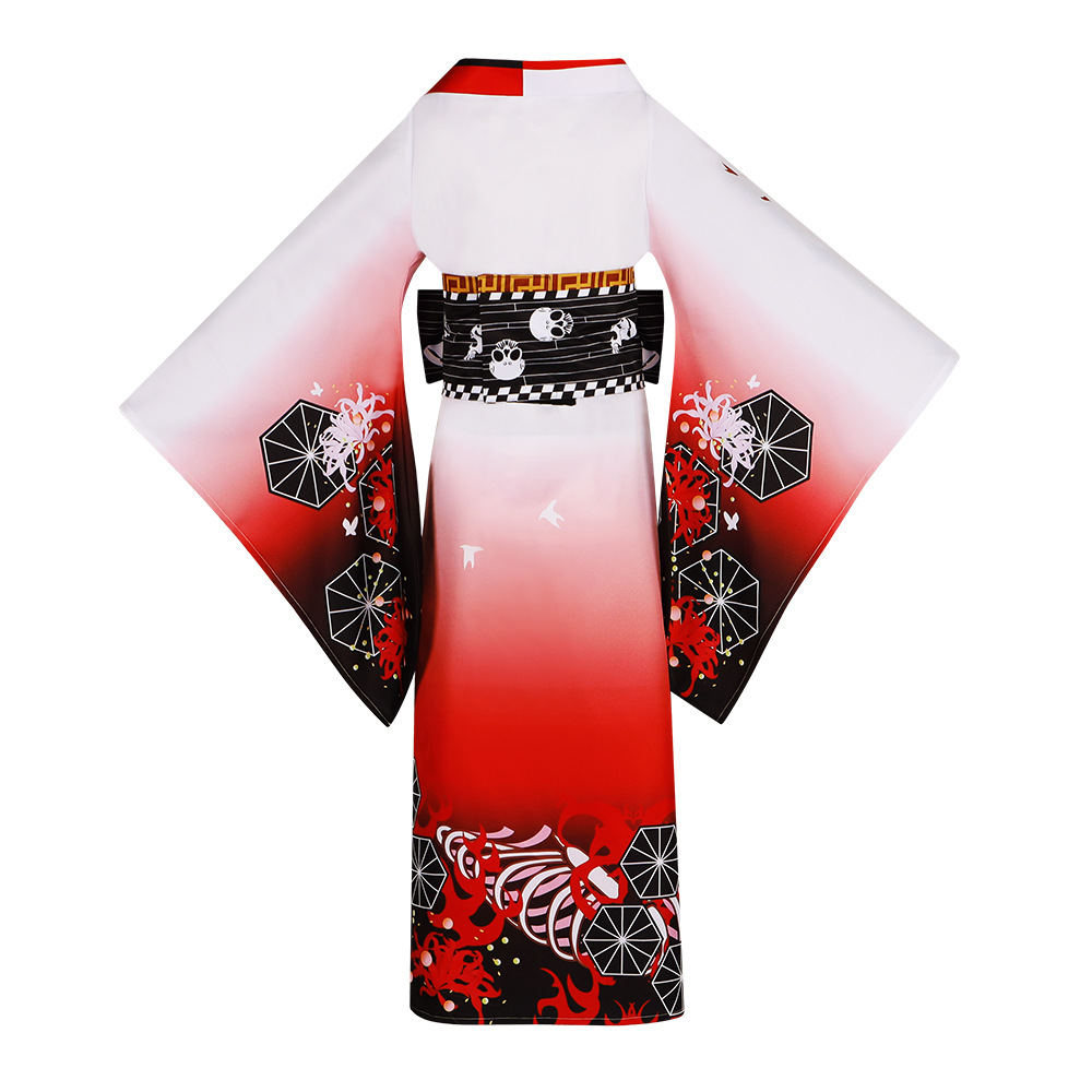 Kostum Cosplay Kimono Chainsaw - Chainsaw Man Cosplay ulasan dan harga