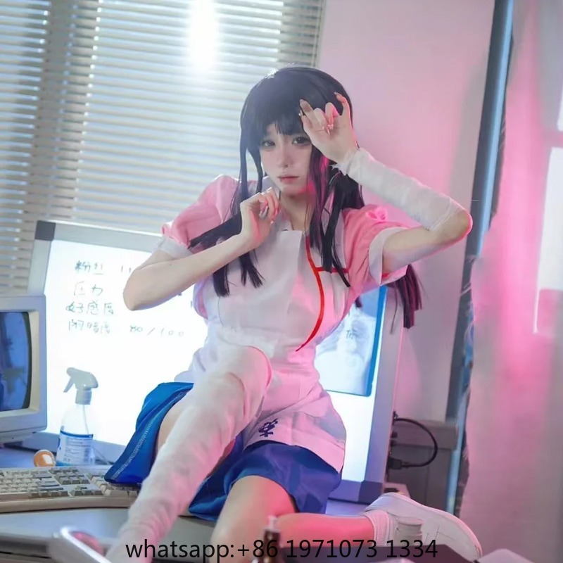 Pakaian Cosplay Danganronpa Mi - Anime Cosplay Nurse ulasan dan harga