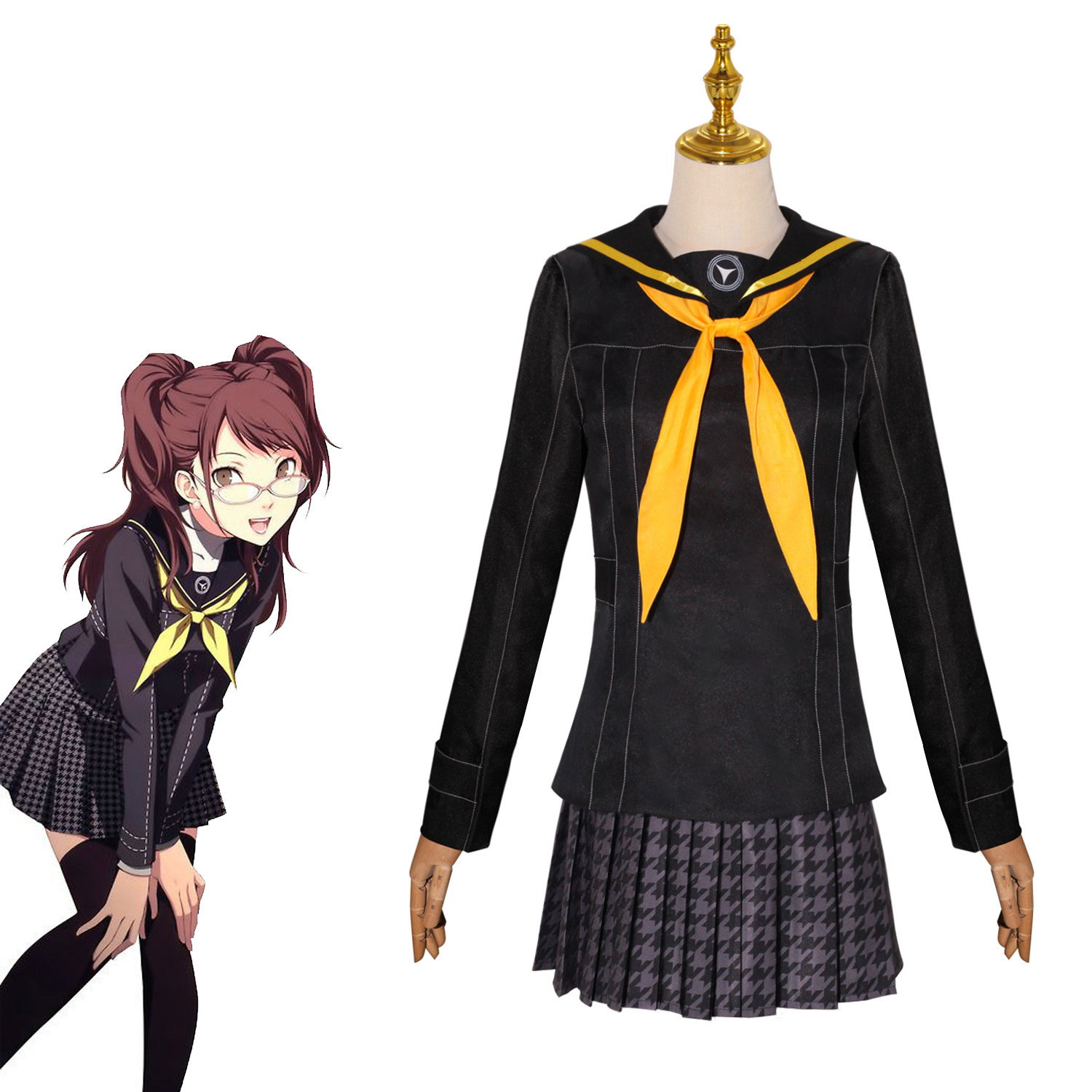 Pakaian Cosplay Game Persona 4 - Anime Cosplay Duo ulasan dan harga