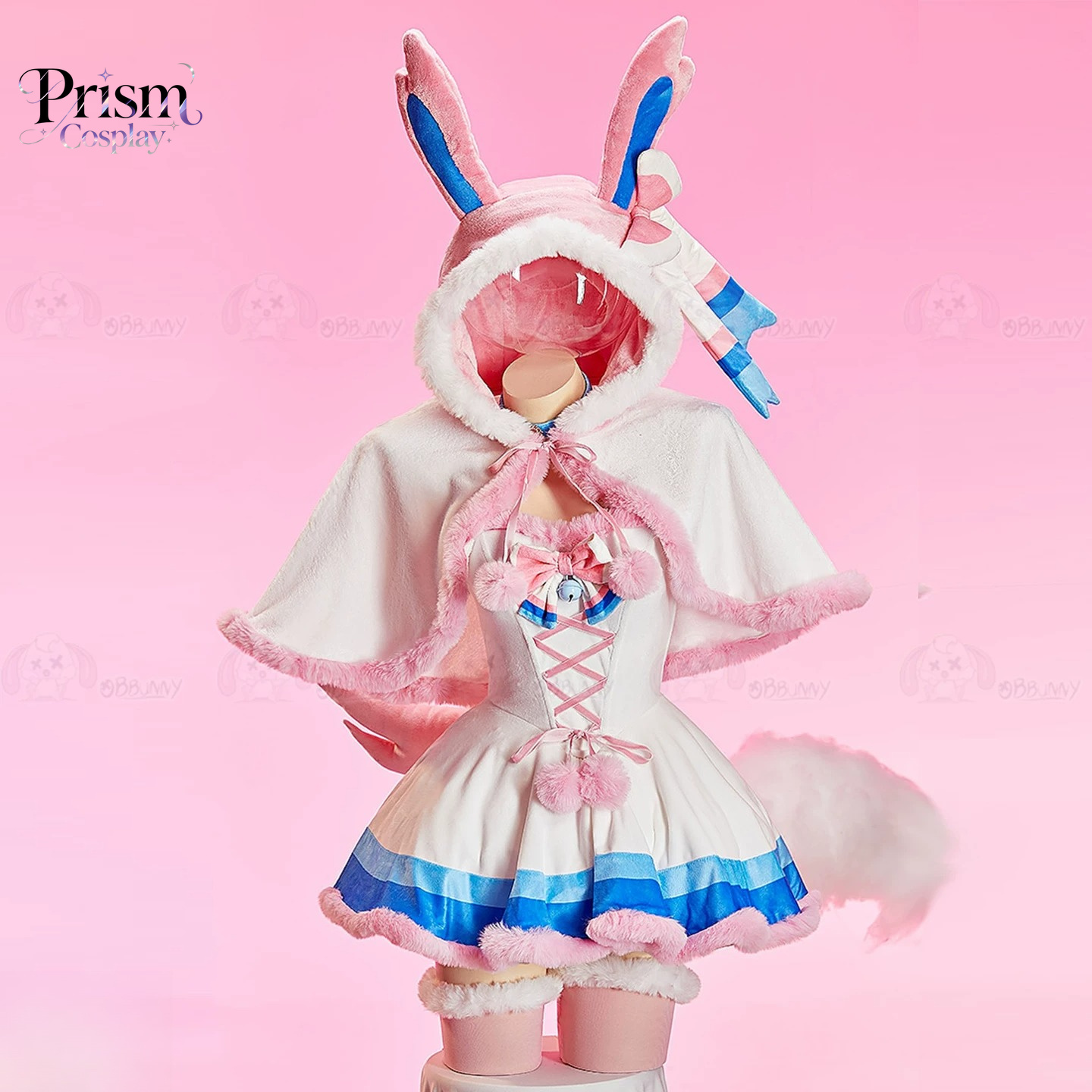 Kostum Cosplay Gaun Jubah Berb - Anime Cosplay Pink ulasan dan harga