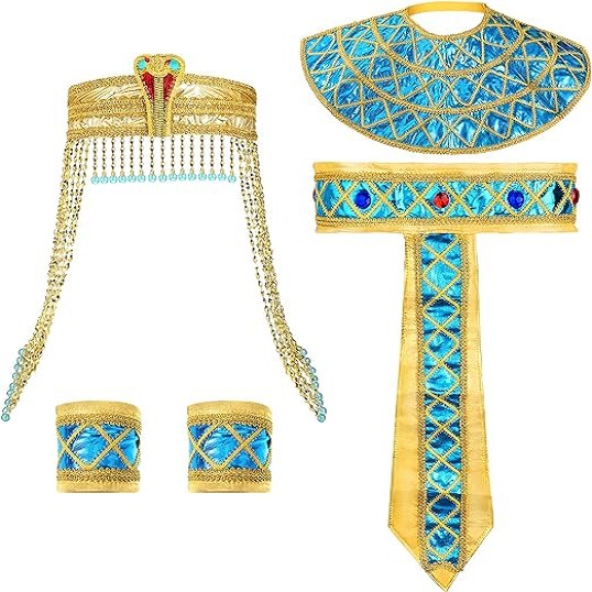 Set Aksesori Kostum Mesir Hias - Egypt Cosplay Anime ulasan dan harga