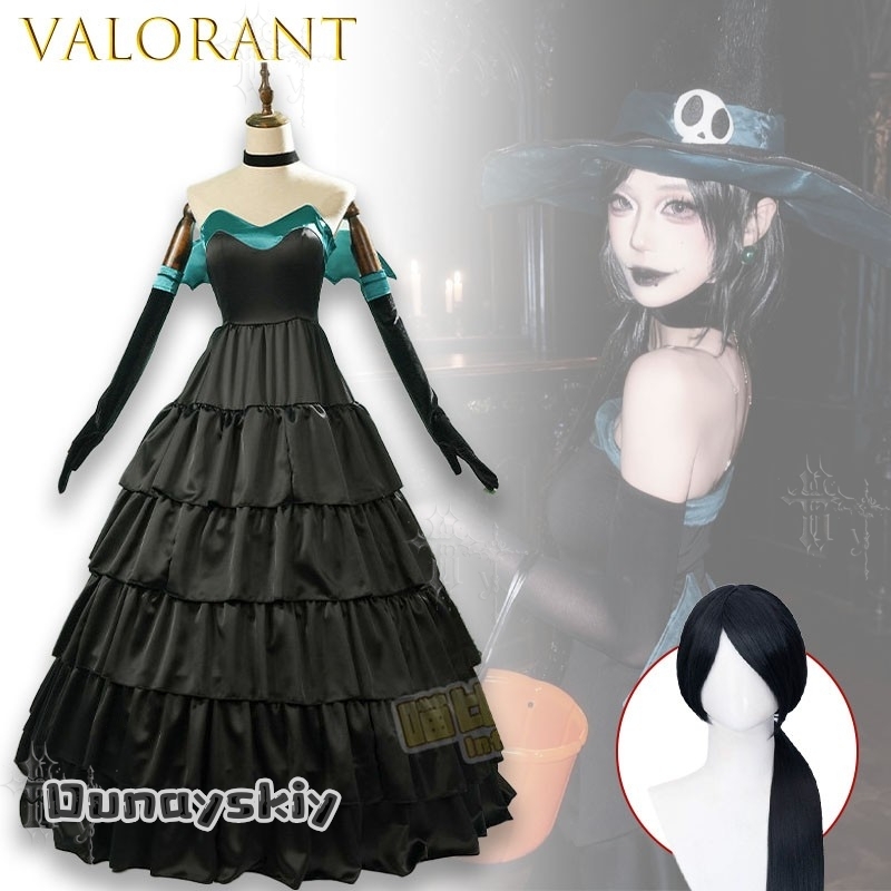 CR6.23*Valorant Halloween Sage - Anime Cosplay Nurse ulasan dan harga