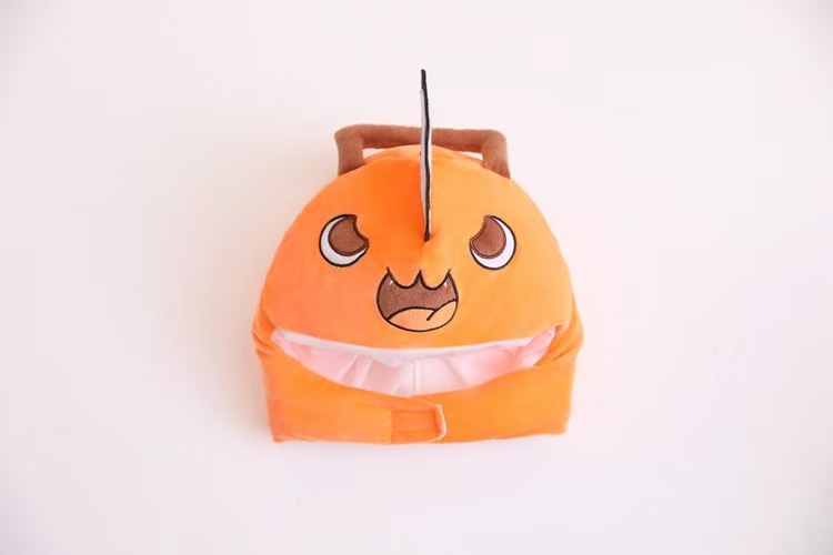 Topi Kepala Boneka Cosplay Ani - Chainsaw Man Cosplay ulasan dan harga