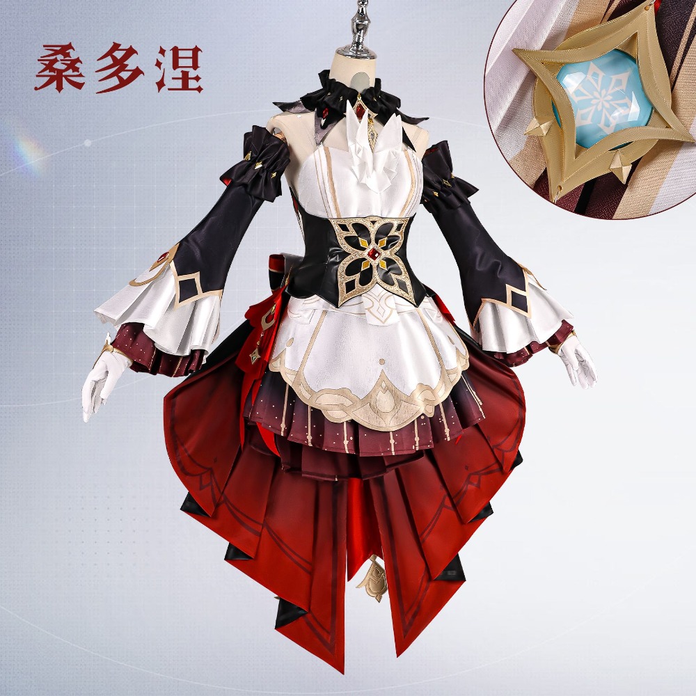 Kostum Cosplay Genshin Impact  - Anime Cosplay Girl Costume ulasan dan harga
