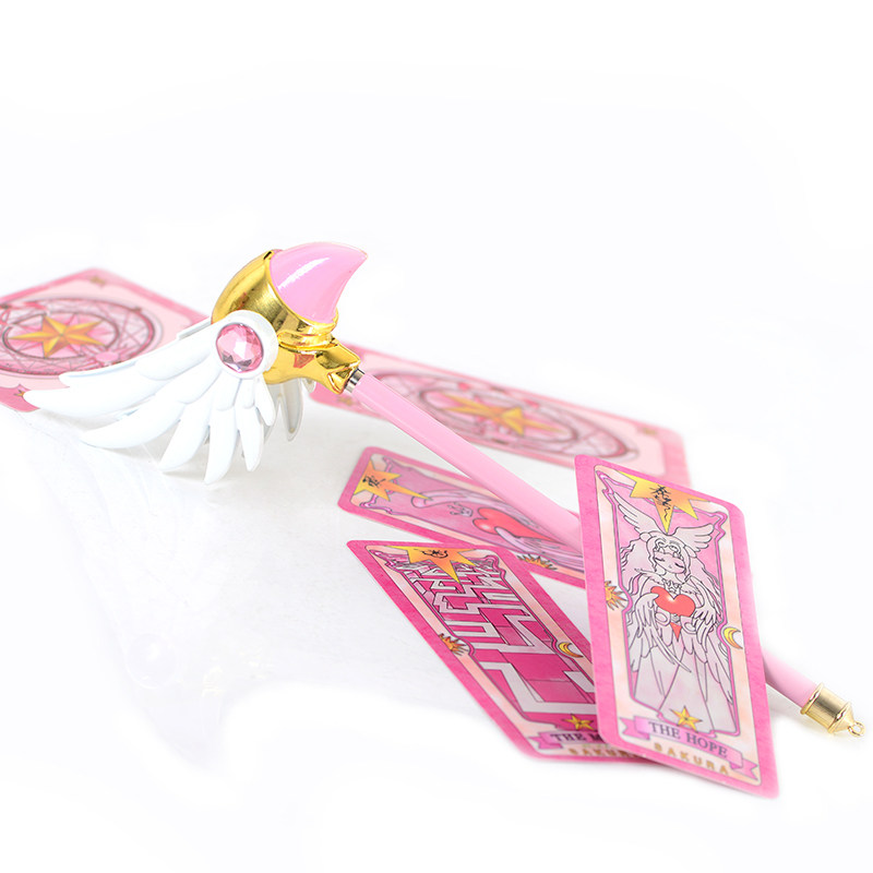 Cardcaptor Sakura Tongkat Sihi - Anime Cosplay Pink ulasan dan harga