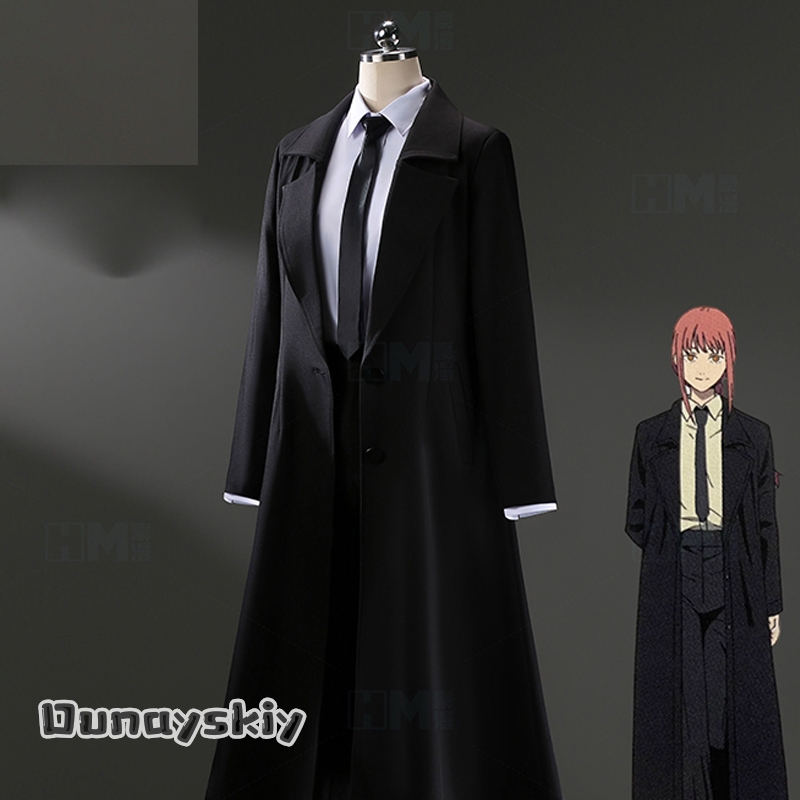 Kostum Cosplay Anime Man Makim - Chainsaw Man Cosplay ulasan dan harga