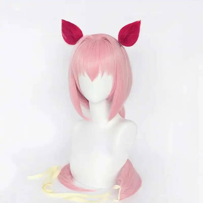 Wig Cosplay Uma Musume Haru Ur - Anime Cosplay Pink ulasan dan harga
