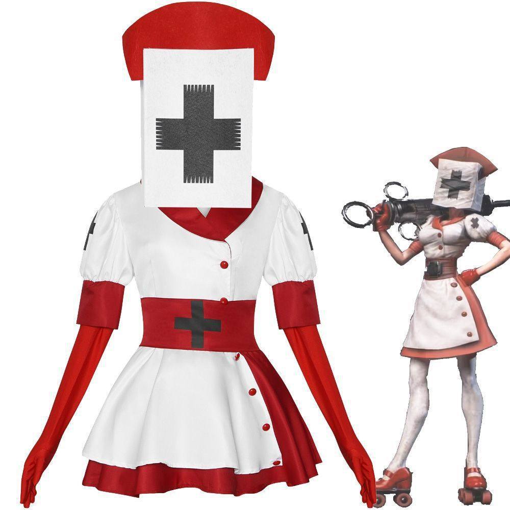 Kostum Cosplay Perawat Reaper  - Anime Cosplay Nurse ulasan dan harga