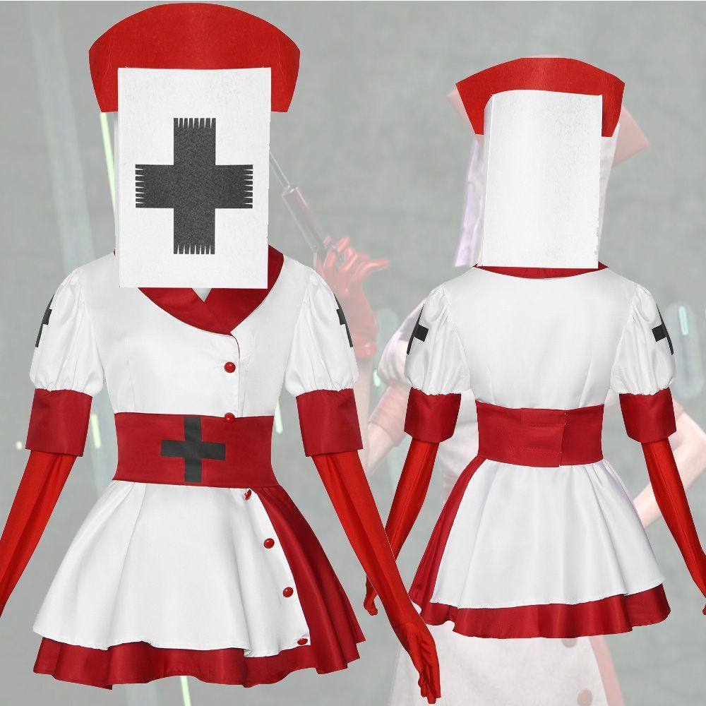 Kostum Cosplay Perawat Reaper  - Anime Cosplay Nurse ulasan dan harga