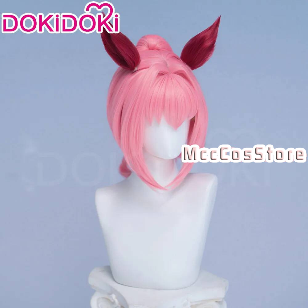 Wig Cosplay Umamusume Haru Ura - Anime Cosplay Pink ulasan dan harga