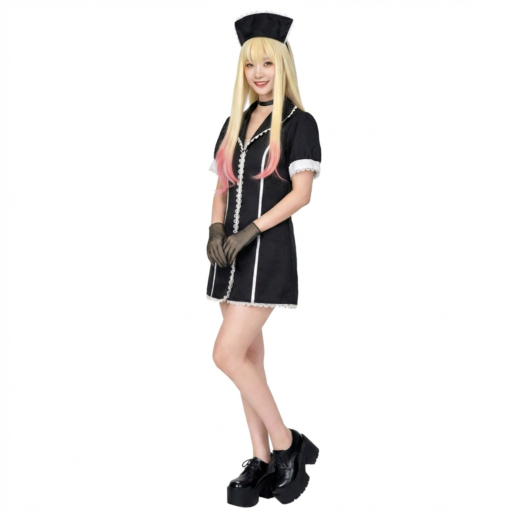 Kostum Cosplay Anime Halloween - Anime Cosplay Nurse ulasan dan harga