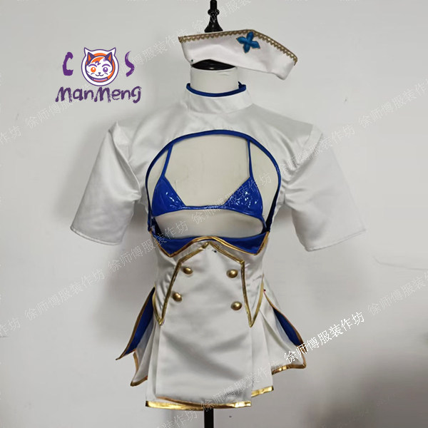 Kostum Cosplay Perawat Wilhelm - Anime Cosplay Nurse ulasan dan harga