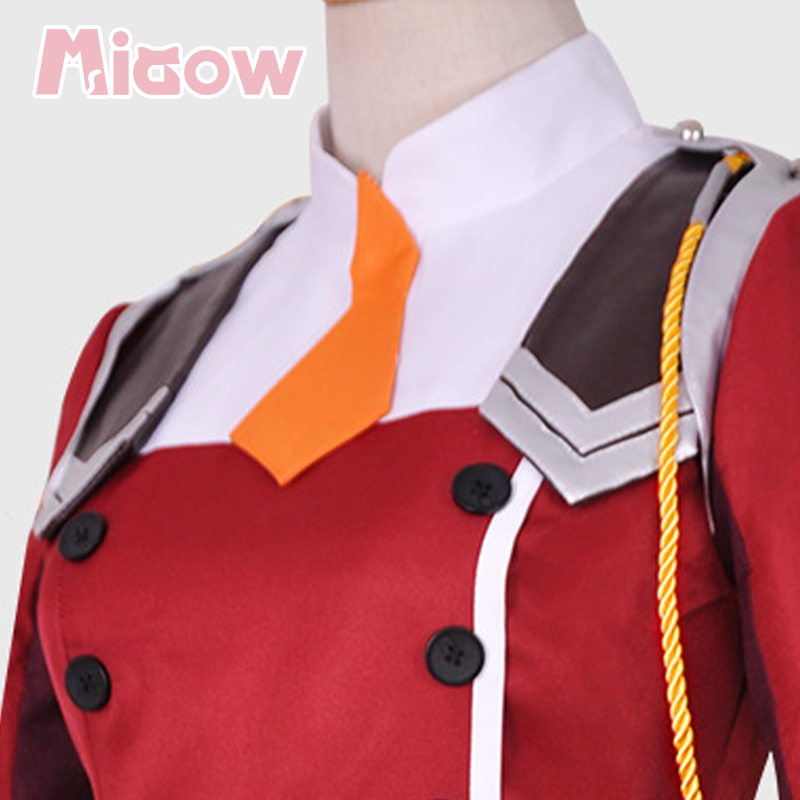 Kostum Cosplay Anime 'DARLING  - Anime Cosplay Zero Two ulasan dan harga